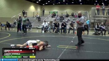 107 lbs Round 3 (6 Team) - Carson Vowinkle, Mi Pitbull vs Joseph Petersen Jr, Ares