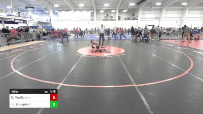 88 lbs Semifinal - Caiden Murillo, Meriden Youth Wrestling vs Jaxson Konopka, Team Tugman