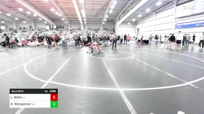 113 lbs Consi Of 32 #1 - Logan Bellis, NY vs Billy Weisgerber, WA