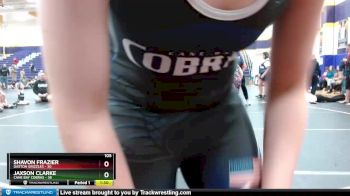 105 lbs Round 2 (6 Team) - Dominik Elliott, Cane Bay Cobras vs Carson Padgett, Gaston Grizzles