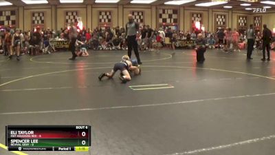 78 lbs Semis & 1st Wrestleback (8 Team) - Spencer Lee, Revival Gray vs Eli Taylor, Mat Assassins Red