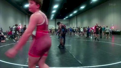 195 lbs Cons. Semi - Brady Comerford, Beebe Trained vs Leonard Gilley, Miami Wrestling Club