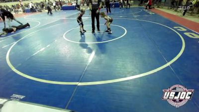 46 lbs Round Of 32 - Kipp Bright, Smith Wrestling Academy vs Conor Ecker, R.A.W.