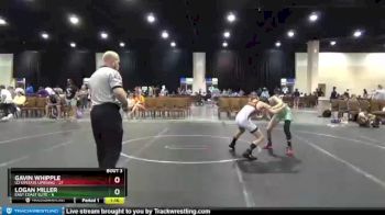 105 lbs Round 1 (6 Team) - Gavin Whipple, U2 Upstate Uprising vs Logan Miller, East Coast Elite