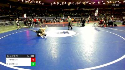 70 lbs Consi Of 16 #2 - Logan Yuhas, Buxton (NJ) vs Drew Elliott, Shore Thing WC