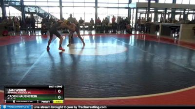 J-12 lbs Semifinal - Caden Hauenstein, DC Elite vs Liam Weber, Immortal Athletics WC