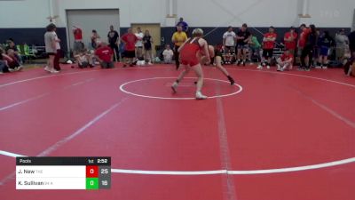 160 lbs Pools - Jordan New, The Asylum Black vs Kollin Sullivan, 84 Athletes (VA)