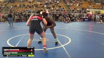 192 lbs Cons. Round 5 - Owen Zickafoose, Troy vs Myquan Waugh, Logan Elm