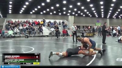 174 lbs Placement Matches (16 Team) - Anthony Des Vigne, Central Oklahoma vs Abner Romero, St. Cloud State