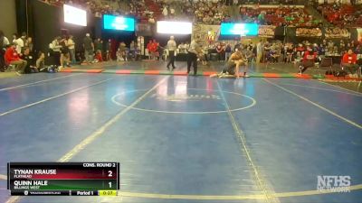 AA - 160 lbs Cons. Round 2 - Tynan Krause, Flathead vs Quinn Hale, Billings West