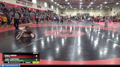 80 lbs Champ. Round 1 - Ivan Larsen, MN Elite vs Jase Lesetmoe, Pursuit Wrestling Minnesota