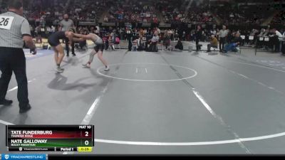 5A 126 lbs Cons. Round 3 - Tate Funderburg, Thunder Ridge vs Nate Galloway, Rocky Mountain