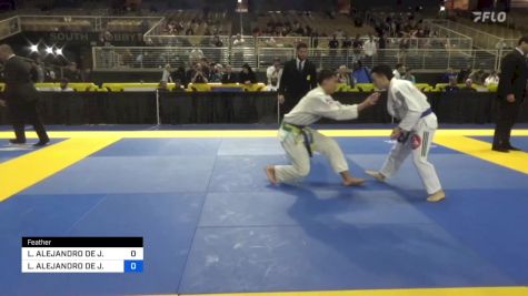 LUIS ALEJANDRO DE J. H. ROJAS vs VINCENT AUGUSTUS MORELLI 2024 Pan Jiu Jitsu IBJJF Championship