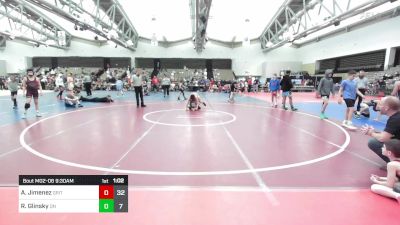 89 lbs Rr Rnd 6 - Ayden Jimenez, Grit Mat Club vs Raymond Glinsky, Quaker Nation