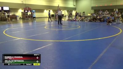 115 lbs Round 1 (6 Team) - Claire Little, Stormettes vs Ashley Diaz, MXW - RAW