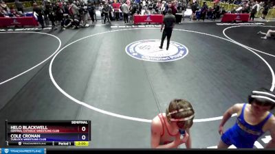 114 lbs Semifinal - Helo Blackwell, Central Catholic Wrestling Club vs Cole Cronan, Turlock Wrestling Club