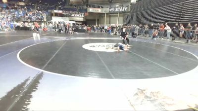 71 lbs Cons. Round 4 - Cooper Miller, Askeo International Mat Club vs Guillermo Pio Saucedo, Inland Northwest Wrestling Training Center