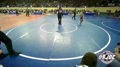 46 lbs Final - Louden Mills, Team Tulsa Wrestling Club vs Kamden Peters, Harrah Little League Wrestling