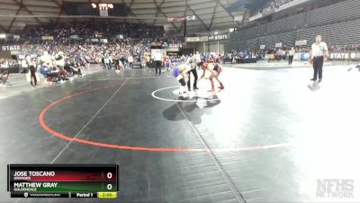 1B/2B 138 Semifinal - Jose Toscano, Granger vs Matthew Gray, Goldendale