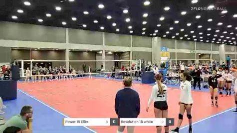 Power 15 Elite vs Revolution 15 white - 2022 JVA World Challenge presented by Nike - Expo Only