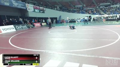 5A-126 lbs Cons. Round 2 - Lucas Elliott, Lebanon vs Craig Williams, Canby