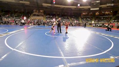 70 lbs Consi Of 8 #2 - Greyson Brown, Legacy Dragons vs Kash Bidwell, Elk County Wrestling