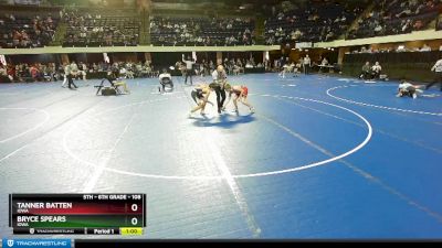 108 lbs Cons. Round 5 - Tanner Batten, Iowa vs Bryce Spears, Iowa