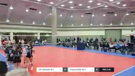 VA Vollyball 15-1 vs Vienna Elite 15-F - 2022 JVA Charm City Challenge presented by Nike