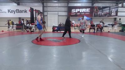 130 kg Semifinal - Nick West, Michigan Wrestling Club vs Kaleb Reeves, Iowa