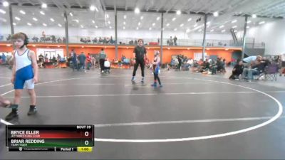 61 lbs Round 3 - Bryce Eller, Jet Wrestling Club vs Briar Redding, Team Tiger