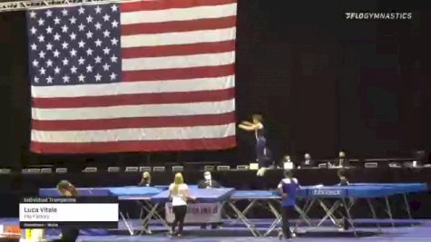 Luca Vitale - Individual Trampoline, Flip Factory - 2021 USA Gymnastics Championships