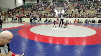 61 lbs Round Of 16 - Avery Fields, Lumpkin County Wresting vs Connor Sainsurin, Level Up Wrestling Center