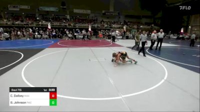 78 lbs Consi Of 4 - Cam Dalbey, Ridge WC vs Brayden Johnson, Pikes Peak Warriors