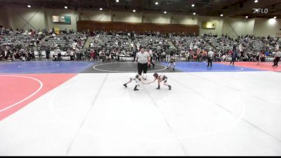 61 lbs Consi Of 8 #1 - Wyatt Wakefield, Elko WC vs Hayzon Walker, Stallions WC