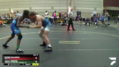 170 lbs Round 1 (6 Team) - Noah Greene, American Gladiators-Thunder vs Ryder Balkema, Ares