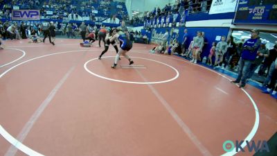 110 lbs Rr Rnd 1 - Ryan Whitehead, Choctaw Ironman Youth Wrestling vs Payton Deering, Norman North JH