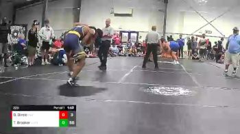 220 lbs Quarterfinals (8 Team) - Oscar Dircio, Reverence Wrestling Club vs Tomas Brooker, Palmetto State Wrestling Academy Gold