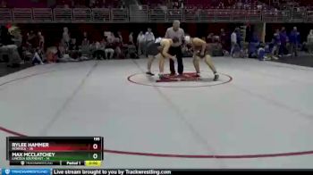 195 lbs Round 3 (8 Team) - Rylee Hammer, Norfolk vs Max McClatchey, Lincoln Southeast
