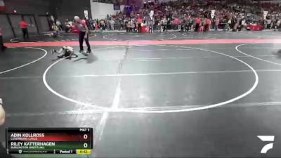 60 lbs Cons. Round 3 - Riley Katterhagen, Burlington Wrestling vs Adin Kollross, Luxemburg-Casco