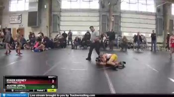 96 lbs Finals (2 Team) - Ryker Keeney, Team Smash vs Austin Appel, Warhawks Black