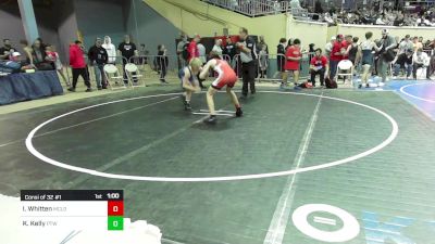 101 lbs Consi Of 32 #1 - Isak Whitten, McLoud vs Kaleb Kelly, Pryor Tigers Wrestling