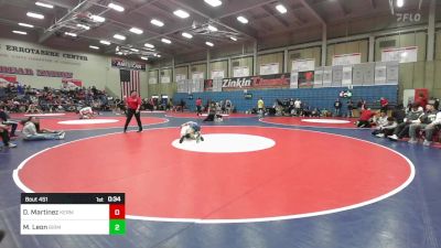 132 lbs Consi Of 32 #2 - Dominick Martinez, Kerman vs Michael Leon, Birmingham