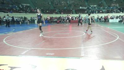 108 lbs Round Of 16 - Josalin Hernandez, Tahlequah Middle School vs Shailey Penn, Chandler Takedown Club