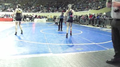 101 lbs Consi Of 16 #2 - Joelynn Gingrich, Harrah vs Paytin Schaefer, Cleveland Tiger Wrestling