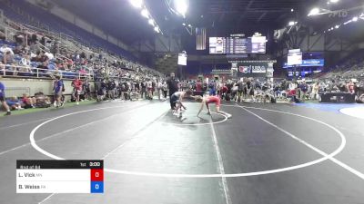 138 lbs Rnd Of 64 - Lincoln Vick, Minnesota vs Brock Weiss, Pennsylvania