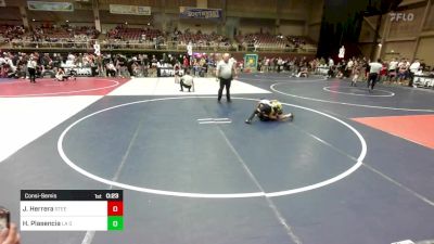 70 lbs Consolation - Joziah Herrera, Steel City Reloaded WC vs Horacio Plasencia, La Gente WC