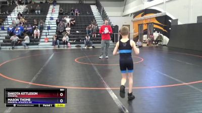 10U-2 lbs Rr1 - Dakota Kittleson, Immortal vs Mason Thome, Immortal Athletics WC