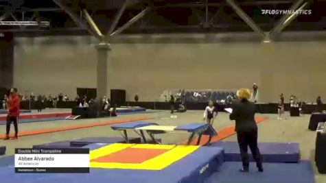 Abbee Alvarado - Double Mini Trampoline, All American - 2021 USA Gymnastics Championships