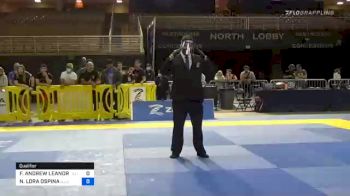 NICOLAS LORA OSPINA vs FELLIPE ANDREW LEANDRO SILVA 2020 Pan Jiu-Jitsu IBJJF Championship