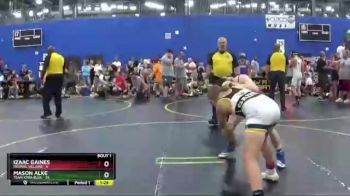 125 lbs Quarterfinals (8 Team) - Mason Alke, Team Iowa Blue vs Izaac Gaines, Revival Villains